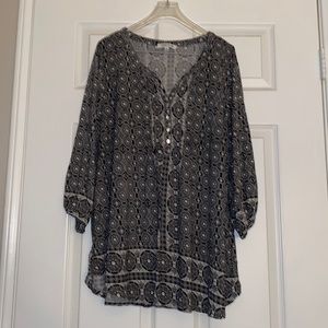 Rose + Olive shirt